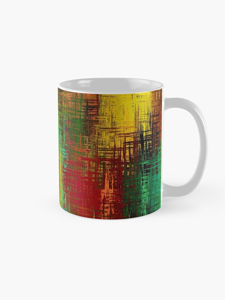 Alternate view of Autumnal Abstraction Mug