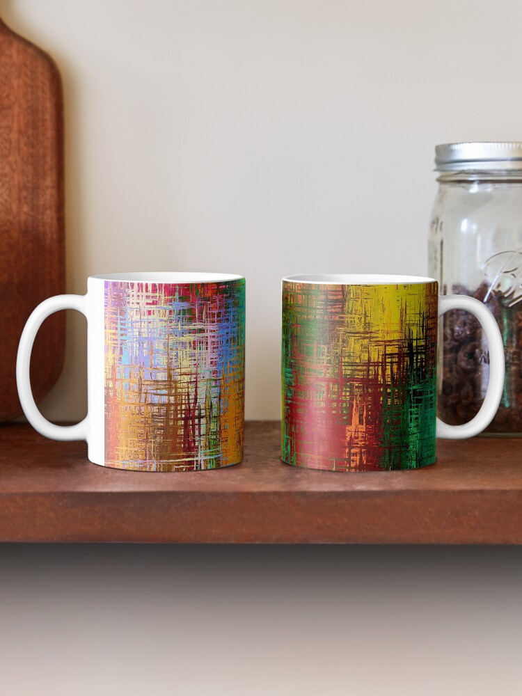 Alternate view of Autumnal Abstraction Mug