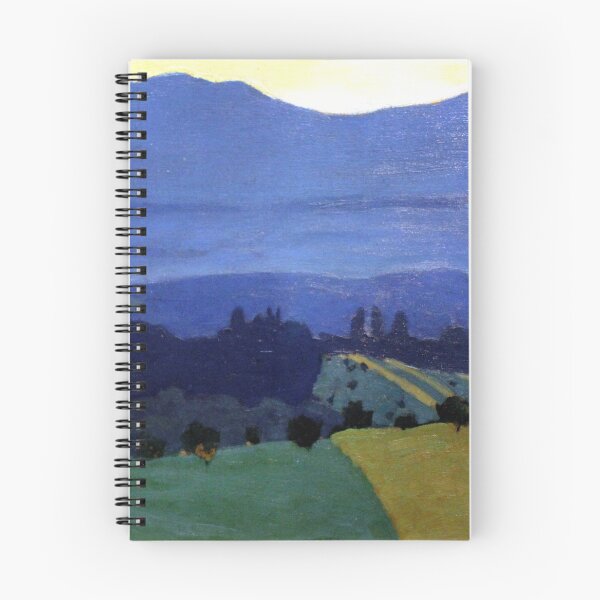 Item preview, Felix Vallotton -  Landscape in the Jura Mountains (new color editing) designed and sold by DejaVuStudio.