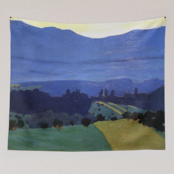 Item preview, Felix Vallotton -  Landscape in the Jura Mountains (new color editing) designed and sold by DejaVuStudio.