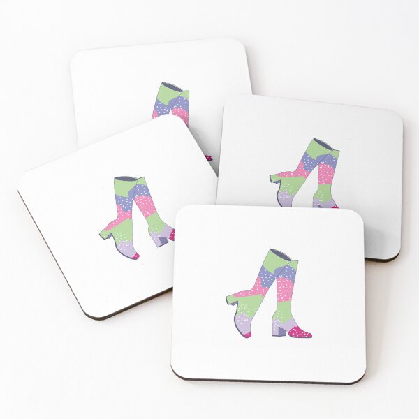 Item preview, Purple Groove Gogo Boots designed and sold by Mirabel Design.