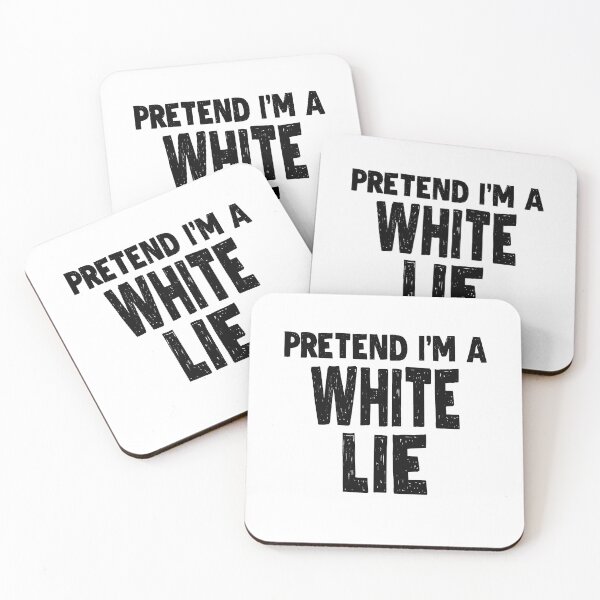 Item preview, little white lie - pretend i'm a white lie party designed and sold by Funny Tee.