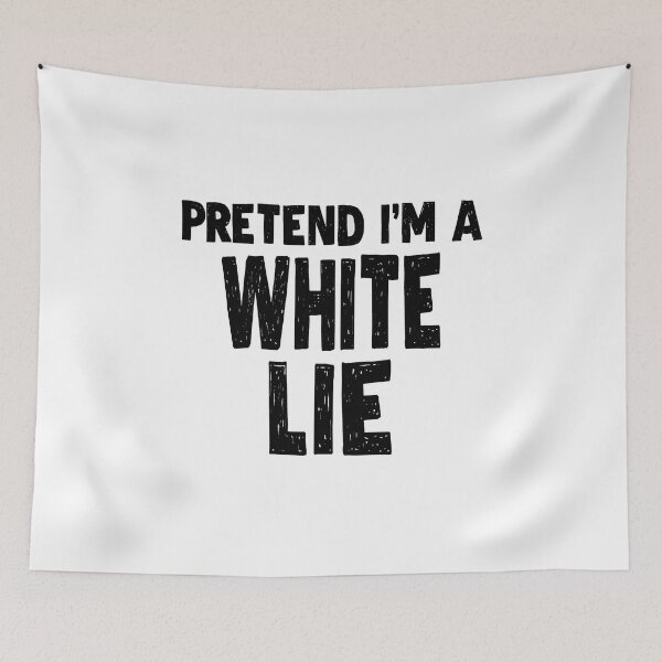 Item preview, little white lie - pretend i'm a white lie party designed and sold by Funny Tee.