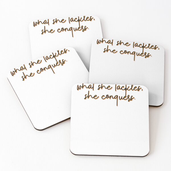 Item preview, What She Tackles She Conquers Orange designed and sold by sharedipmemes.