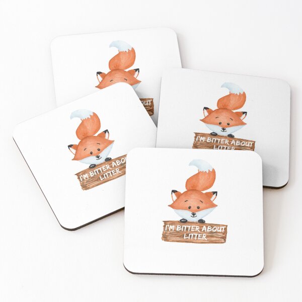 Item preview, Red Fox Earth Day Message designed and sold by Bliss Find And Design.