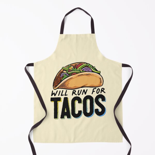 Item preview, Will Run For Tacos Foodie designed and sold by sharedipmemes.