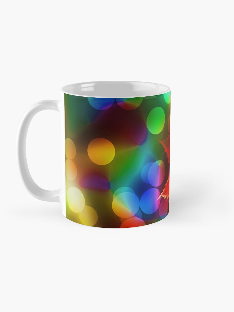 Alternate view of Seasonal Leaf & Lights Mug