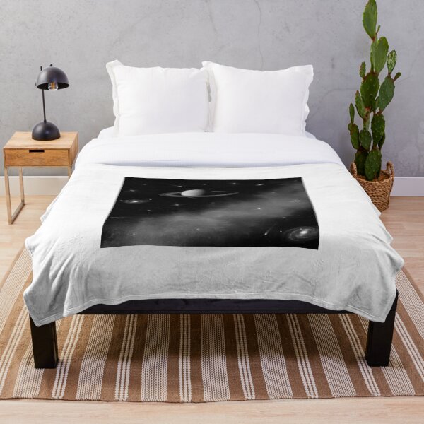 Item preview, Space galaxy with Saturn designed and sold by Syrupandspice.