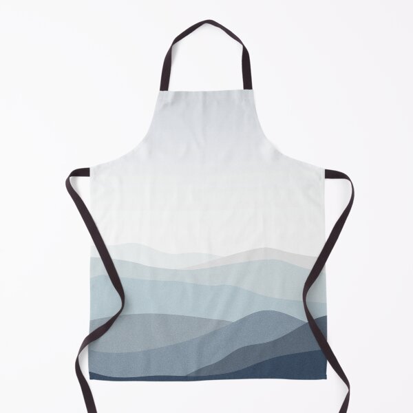 Item preview, Modern Minimalist Aesthetic Landscape - Blue designed and sold by LophiiCreations.