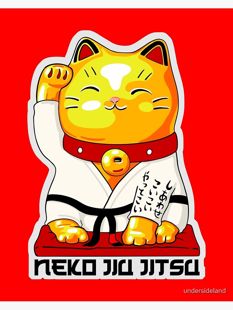 Art Poster Lucky Cat