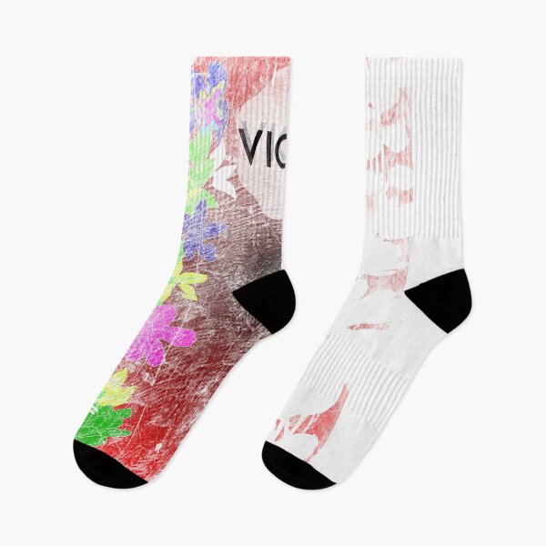 Item preview, Victim text artwork with Arrow and Little Flowers designed and sold by SueSakpal.