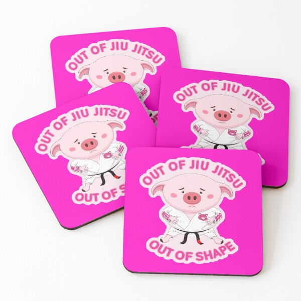Item preview, Out of  Jiu Jitsu, Out of shape Piggy designed and sold by undersideland.