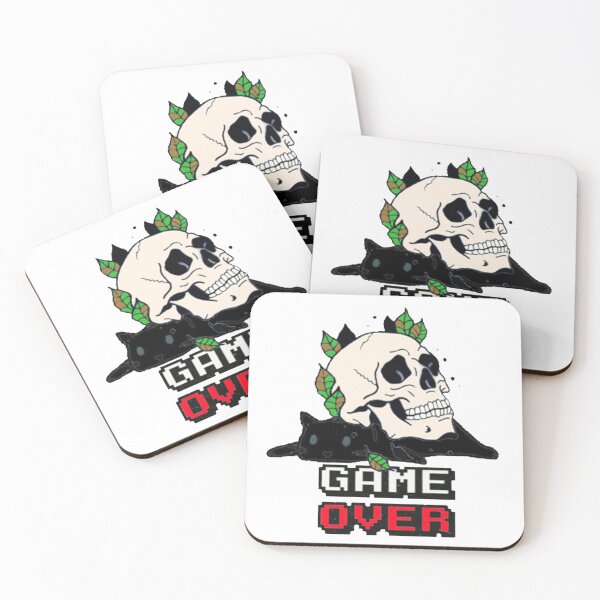 Item preview, Skull game over designed and sold by vjtov6.