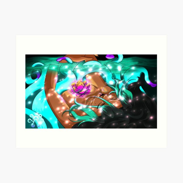 Curating Quiet - Water & World (Textless) Art Print