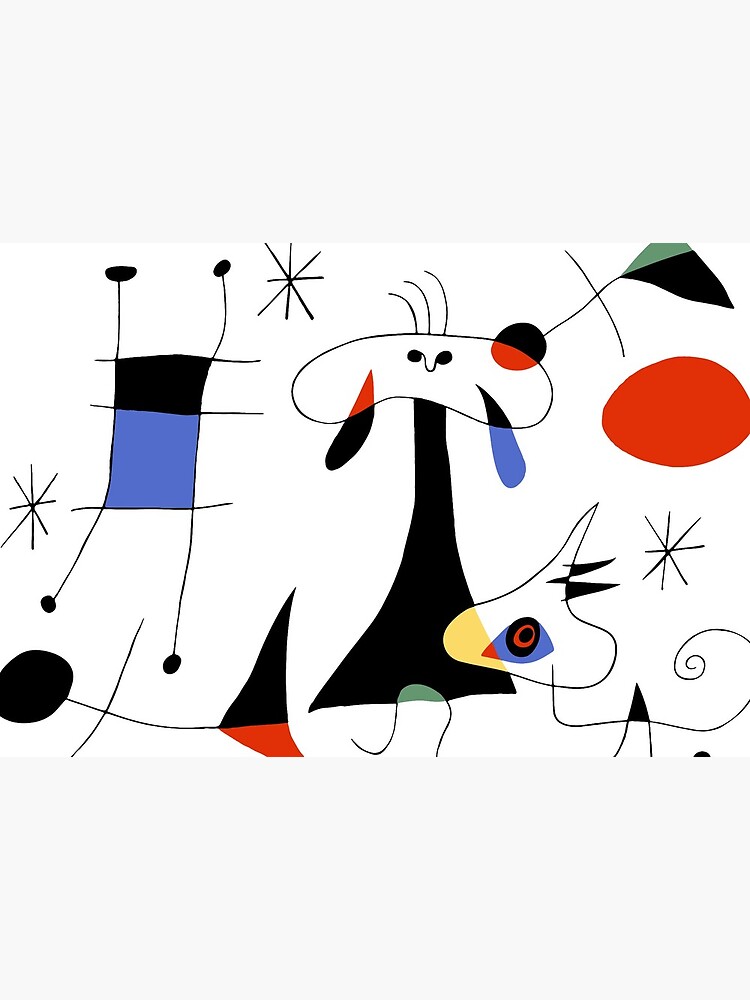 Joan Miro The Sun (El Sol) 1949 Painting Artwork For Prints Posters Tshirts Bags Women Men Kids by clothorama