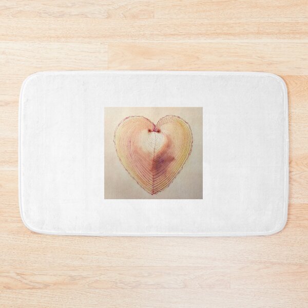 Item preview, True Heart Pink Shell Love Valentine Watercolor Dot Pattern designed and sold by LindaZArtist.