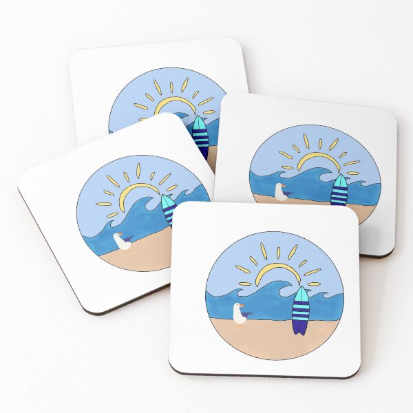 Item preview, A Day at the Beach designed and sold by Aloha Saints.