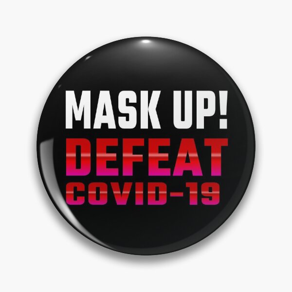 Item preview, Defeat COVID-19... Mask Up! designed and sold by Michael Pilinski.