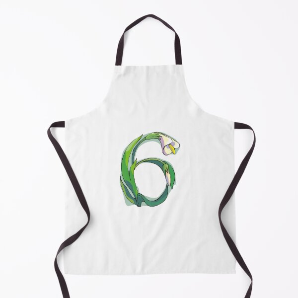 Item preview, Cottagecore Numbers - Floral Six / 6 designed and sold by Cottagecore Emporium.