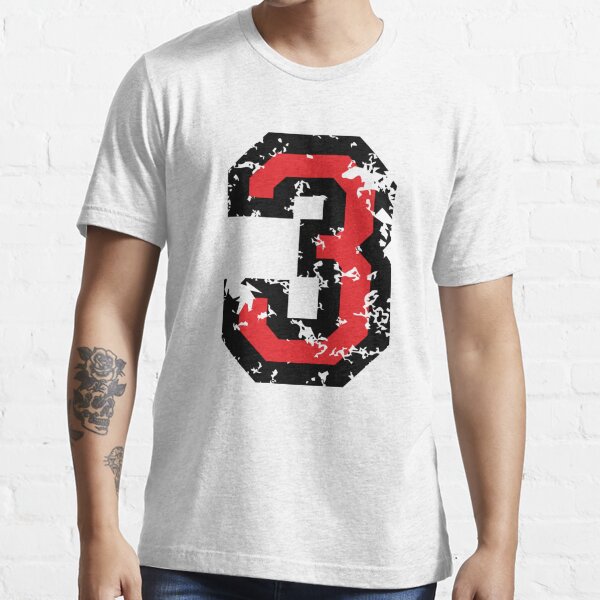 The Number Three - No. 3 (two-color) white Essential T-Shirt for Sale by  theshirtshops