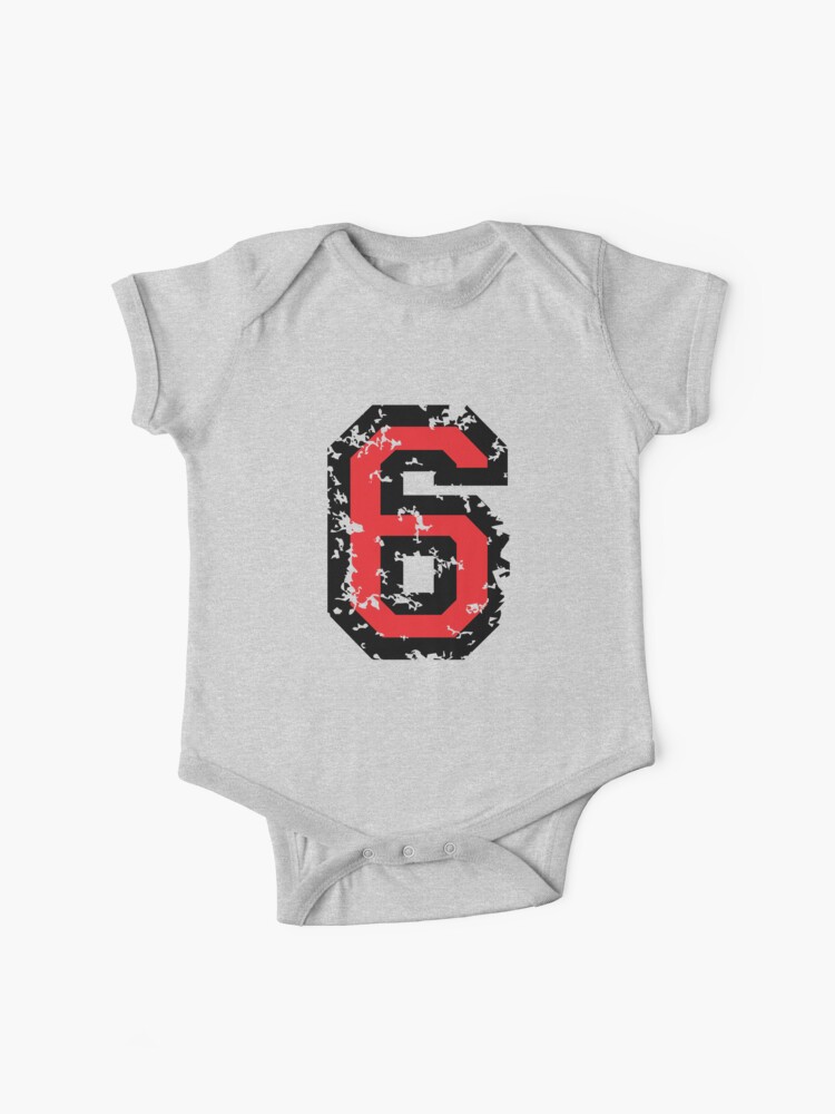 Number Six - No. 6 (two-color) red | Kids T-Shirt