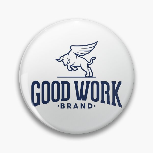 Item preview, OG Blue Emblem designed and sold by GoodWorkBrand.