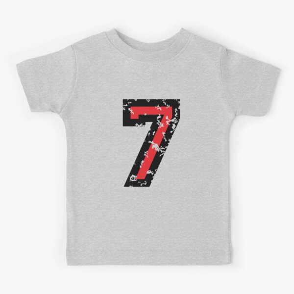 Item preview, Number Seven - No. 7 (two-color) red designed and sold by theshirtshops.