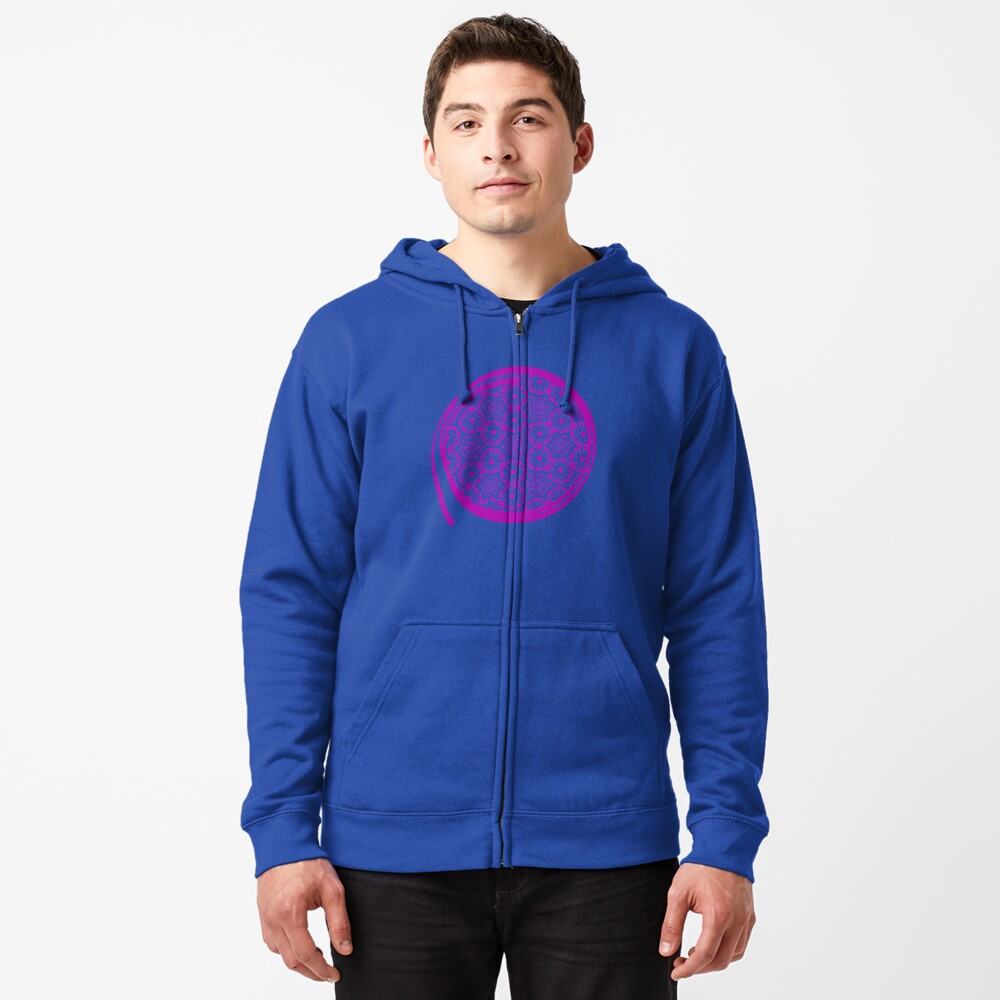 Item preview, Zipped Hoodie designed and sold by RosieRiggs.