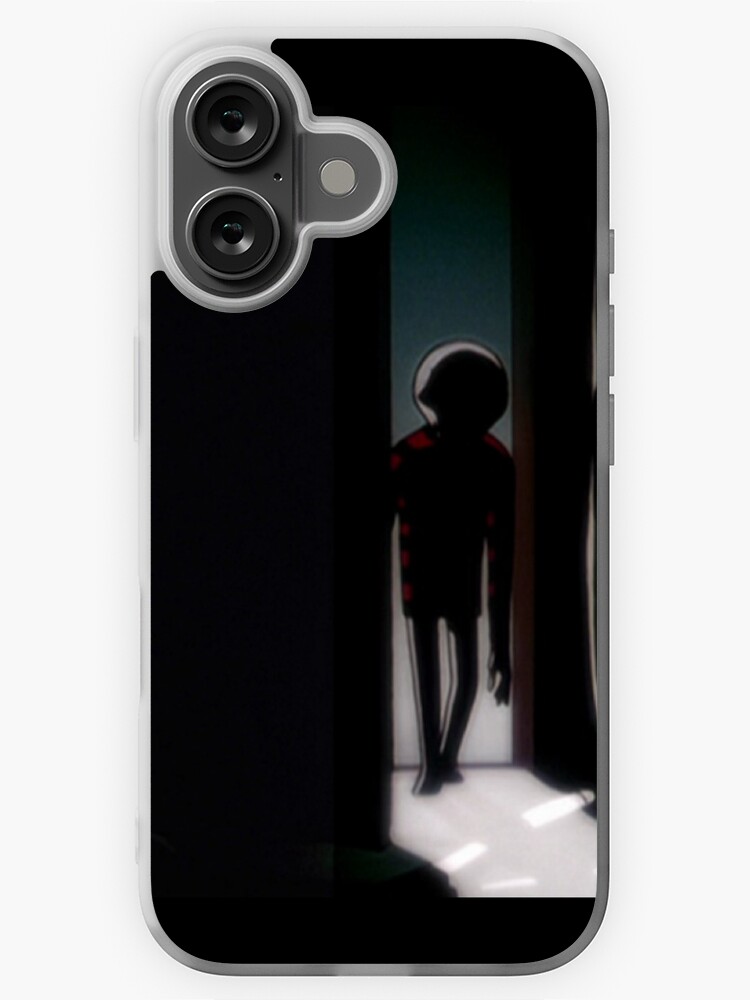 serial experiments lain iPhone ケース Serial Experiments Lain Scissors Illustration