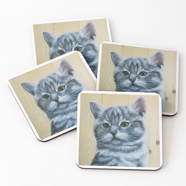 Item preview, Meredith Grey the kitten designed and sold by Gabrielle Lavoie.