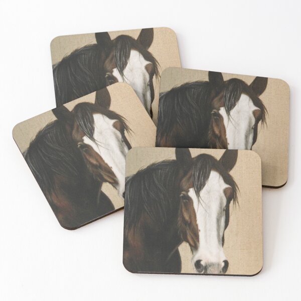 Item preview, Betty the clydesdale designed and sold by Gabrielle Lavoie.
