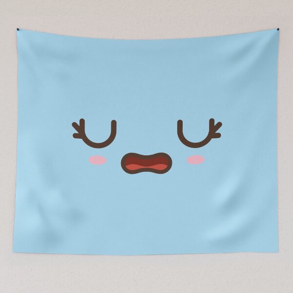 Item preview, #8 Kawaii blue face designed and sold by WelcomeToJapan.