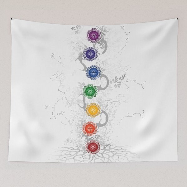 Item preview, Chakra Flower Tree designed and sold by serenaking.