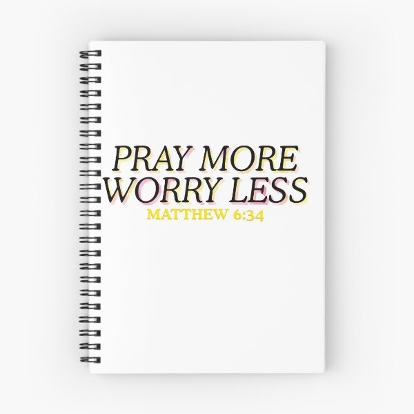 Item preview, Pray More Worry Less Bible designed and sold by sharedipmemes.