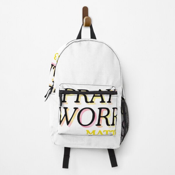 Pray More Worry Less Bible Backpack