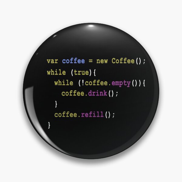 Item preview, Coffee Programmer Code Nerd designed and sold by runjim.