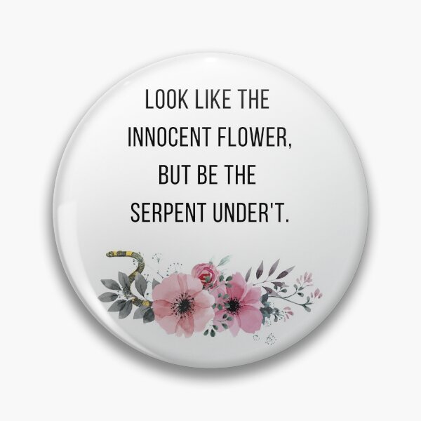 Item preview, Lady Macbeth Quote Shakespeare Innocent Flower, Serpent Under't. designed and sold by violet-hope.