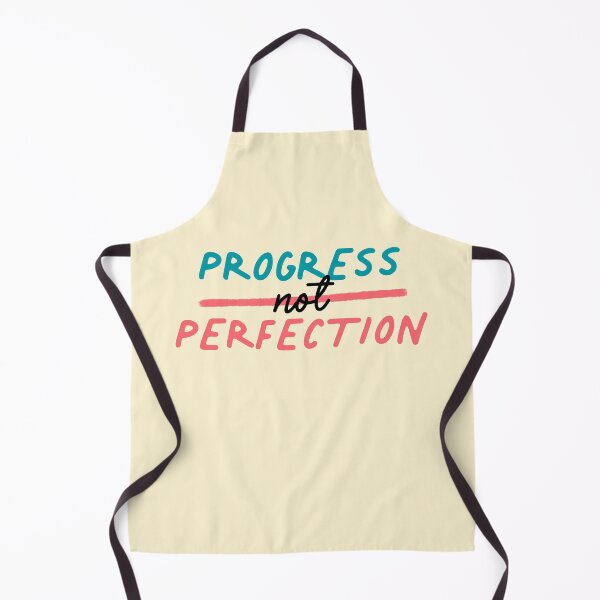 Item preview, Progress Not Perfection Red Blue designed and sold by sharedipmemes.