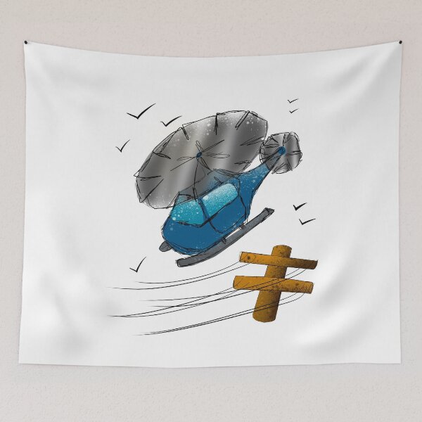 Item preview, Helicopter designed and sold by TheArtOfTreble.