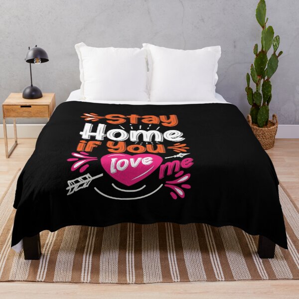 Item preview, Stay Home If You Love designed and sold by yassinehelal.