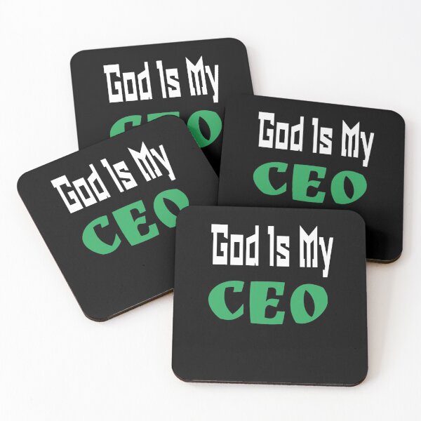 Item preview, God Is My CEO - Christian Affirmation - Faith Business designed and sold by Tovahblue.