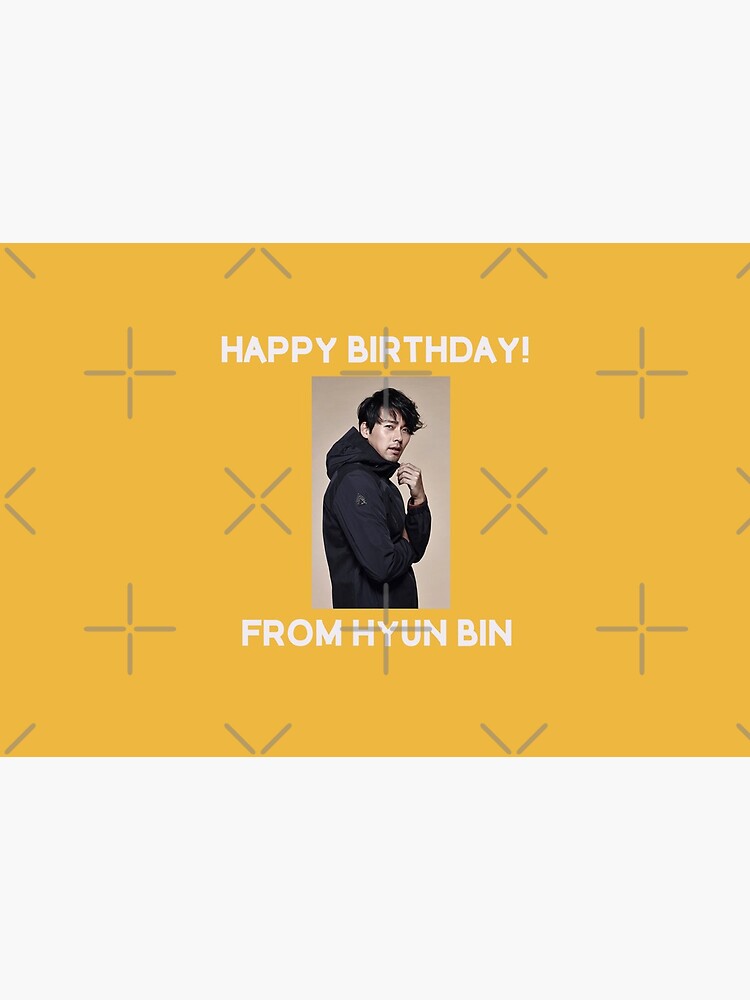 Happy Birthday From Hyun Bin by kpopkdramamerch