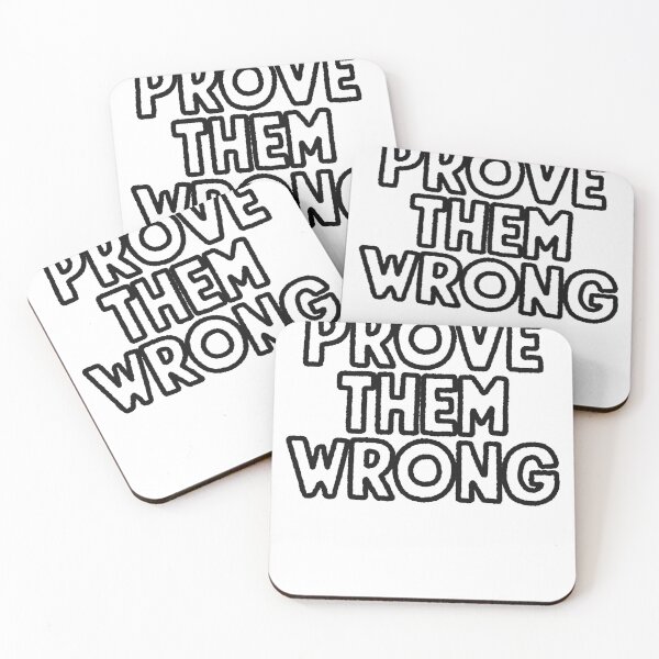 Item preview, Prove Them Wrong Black Drawn designed and sold by sharedipmemes.