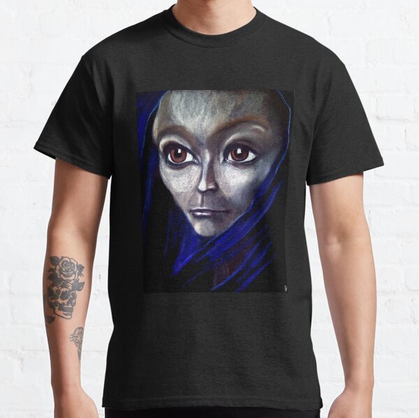 Jrooti's Blue Silk Scarf Classic T-Shirt