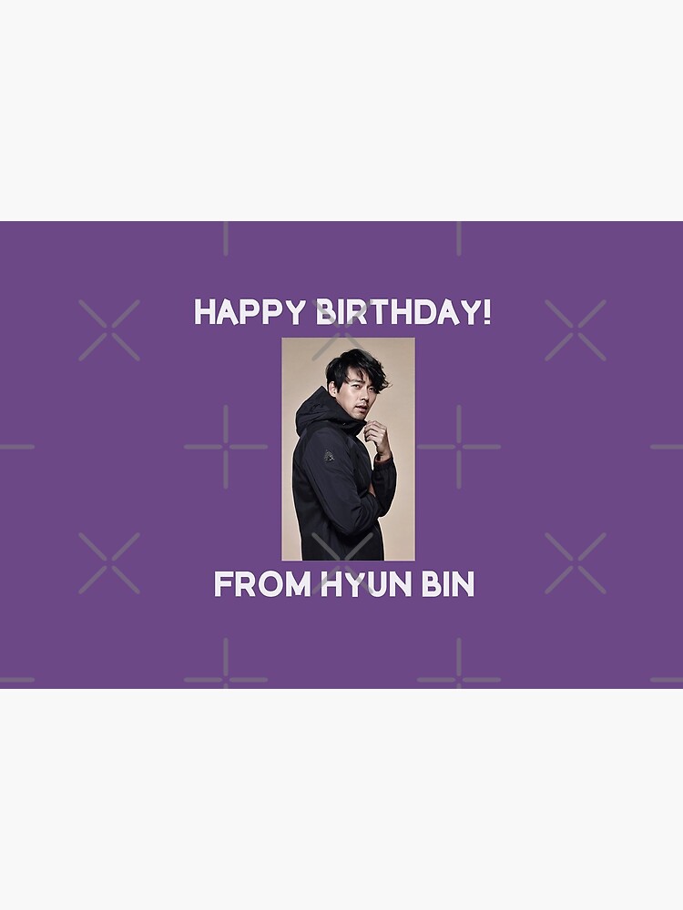 Happy Birthday From Hyun Bin by kpopkdramamerch
