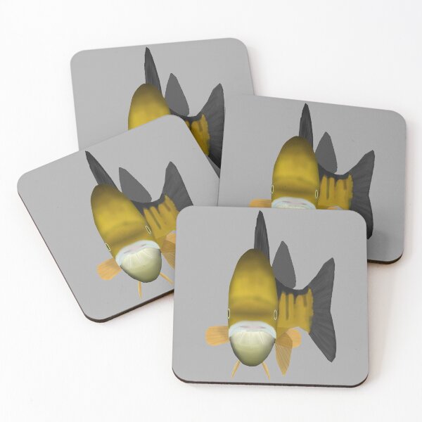 Item preview, Yellow Perch - Fish Head designed and sold by fishfolkart.