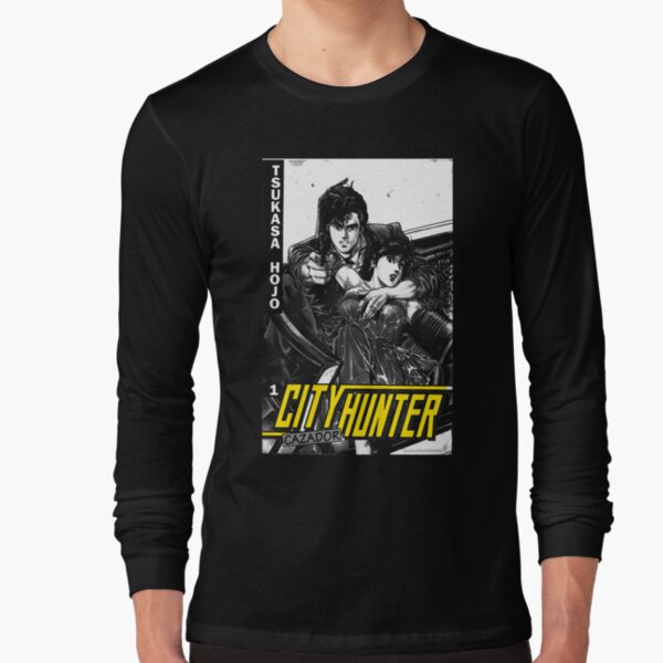 Chasseur de ville Vintage des années 80 T-shirt manches longues