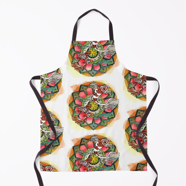Item preview, Koi Fish Mandala Watercolor designed and sold by Michelle Potter Artist.