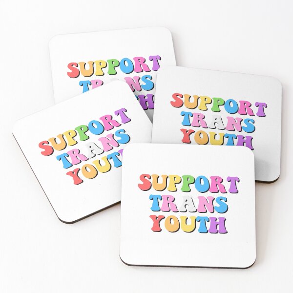 Item preview, SUPPORT TRANS YOUTH designed and sold by emsfunkydesigns.