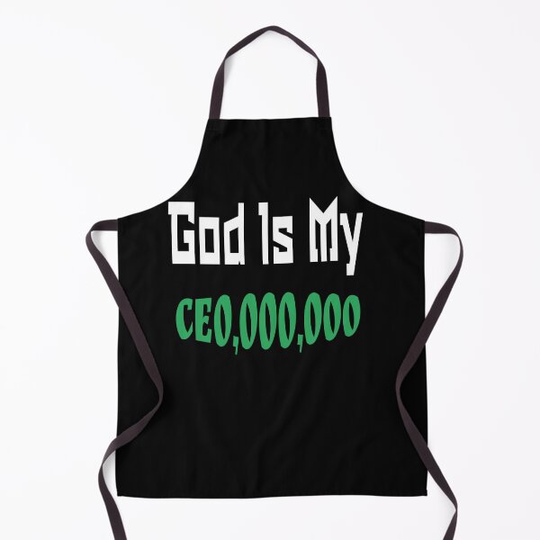 Item preview, God Is My CEO,000,000 - Millionaire Mindset - Christian Affirmation - designed and sold by Tovahblue.